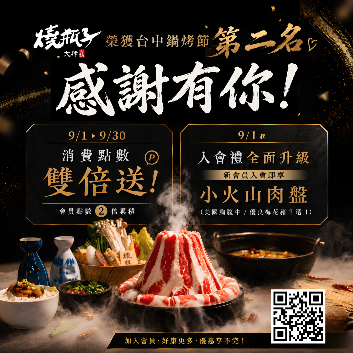 鍋烤節獲獎｜感恩加碼回饋
